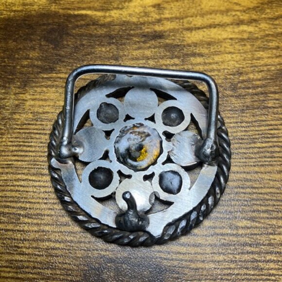 Handcrafted Forty Four Remington Magnum Shell Belt Buckle Stainless Steel - Picture 5 of 5